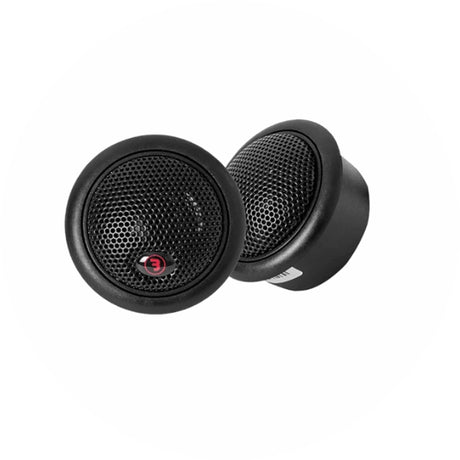 Bass Habit Rebel R25T Hochtöner-Set, zwei Stück mit rotem Akzent