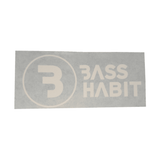 Bass Habit Sticker 14 x 6.5cm