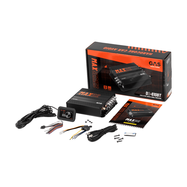 GAS Audio MAX D2-610BT