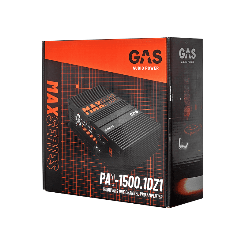 GAS Audio MAX PA1-1500.1DZ1/Z2