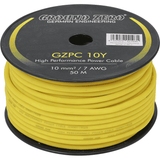 10mm² Powerkabel Gelb CCA