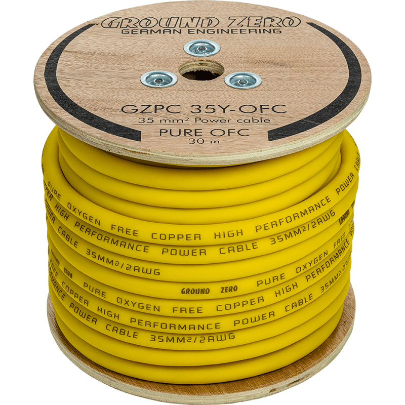 35mm² OFC power cable yellow