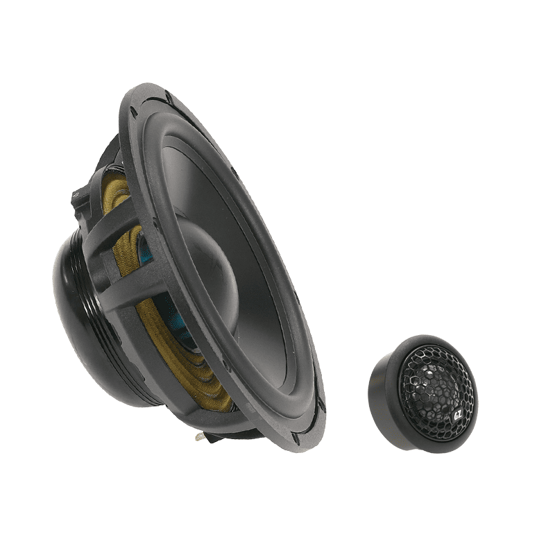 GROUND ZERO GZIC 165.2 /165 Mm / 6.5″ 2-way Component Speaker System / AMORNAUDIO