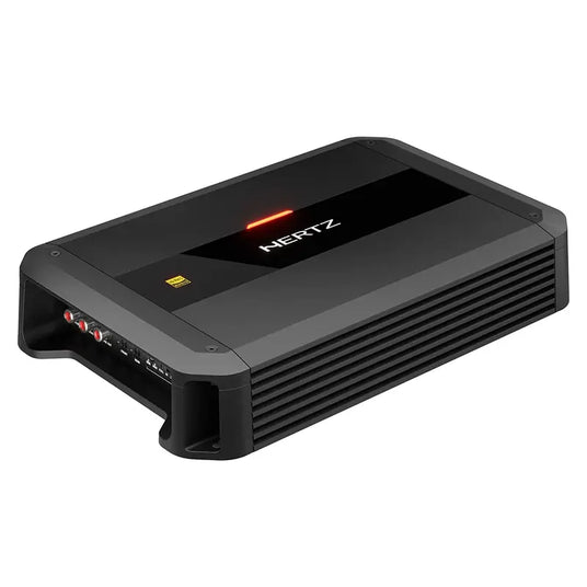 Hertz DP 4.300 4-Kanal Verstärker mit Hi-Res-Audio-Logo für Car-Audio-Systeme