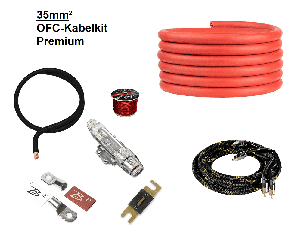 35mm² OFC-Kabelkit Premium