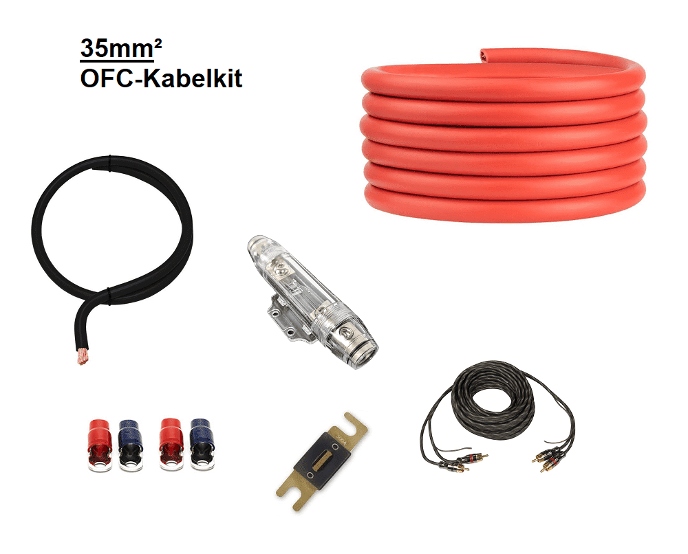 35mm² OFC-Kabelkit Basic