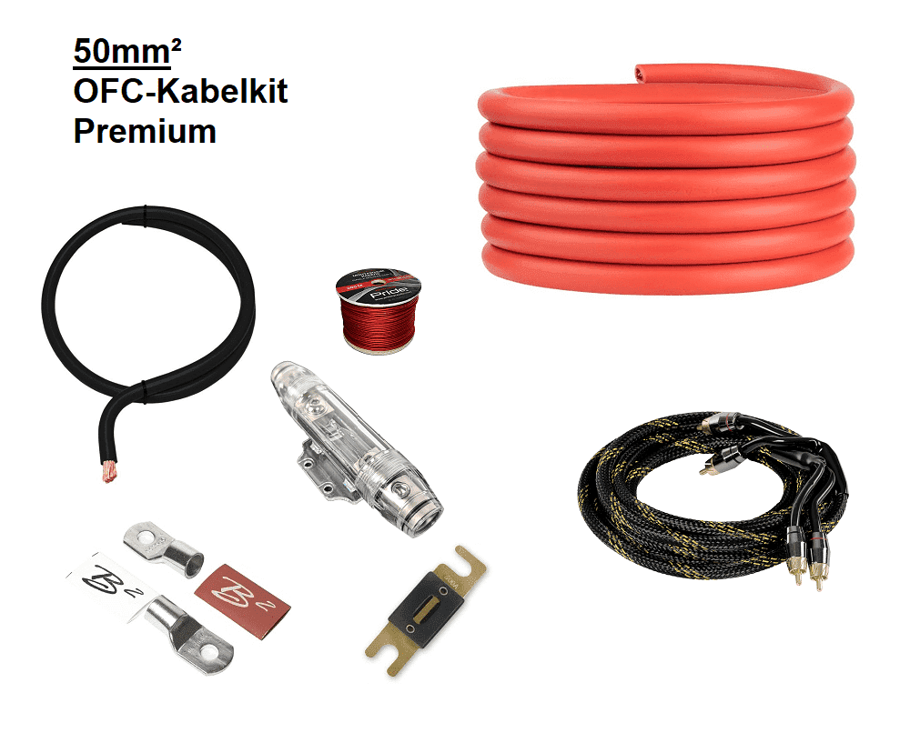 50mm² OFC-Kabelkit Premium