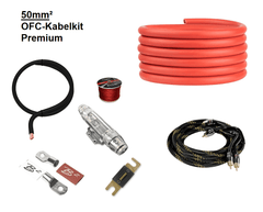 50mm² Kit de câbles OFC Premium