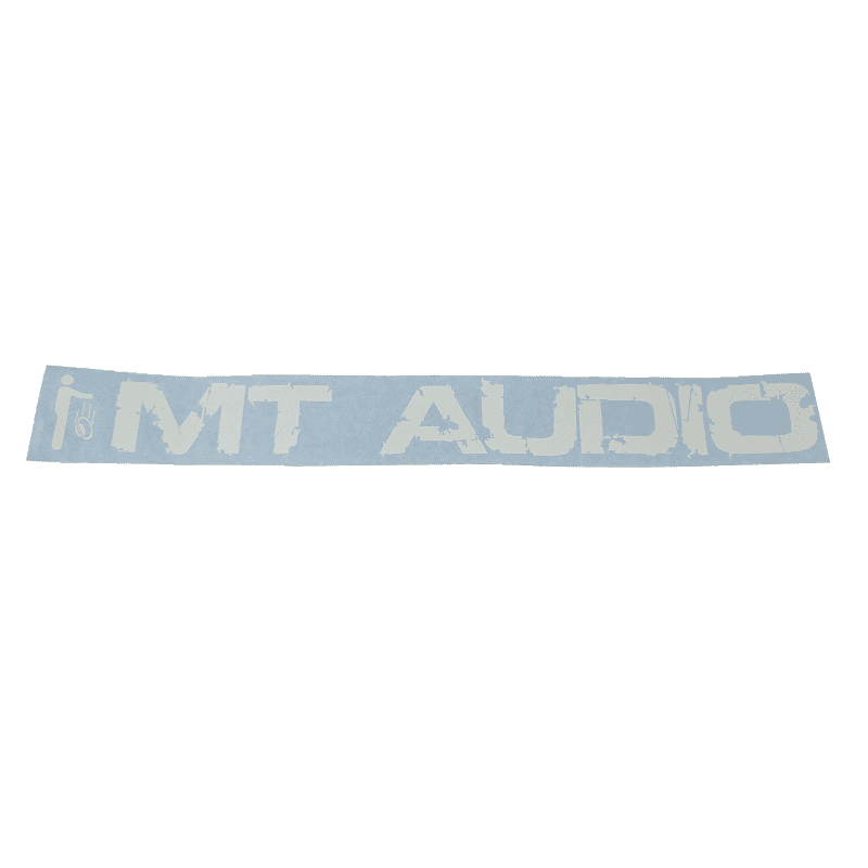 Autocollants MT Audio - Standard 60 x 6cm