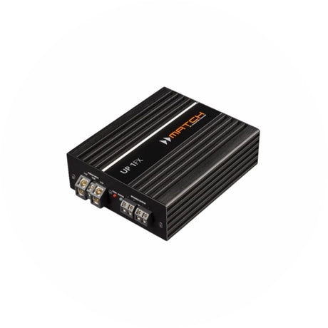 Match UP 1FX Verstärker schwarz mit Anschlussklemmen und LED-Anzeige