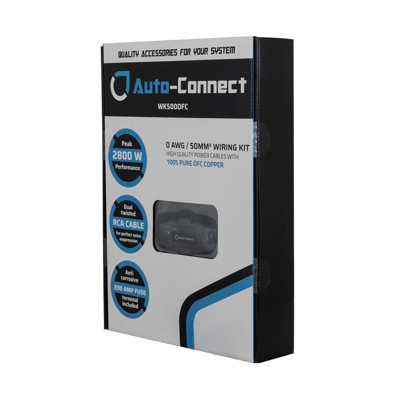 Auto-Connect 50mm² OFC-Kabelkit