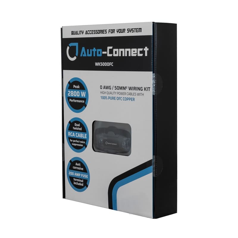 Auto-Connect 50mm² OFC cable kit
