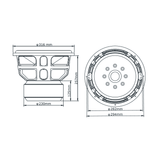 B² Audio RAGEXL12 v2 Carbonio