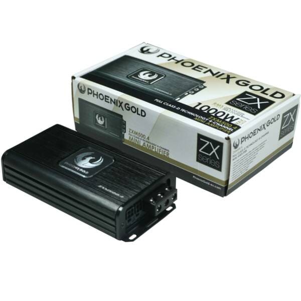 Phoenix Gold ZXM500.4 4-channel mini amplifier – MT Audio Shop