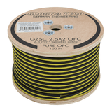 2.5 mm² Lautsprecherkabel OFC