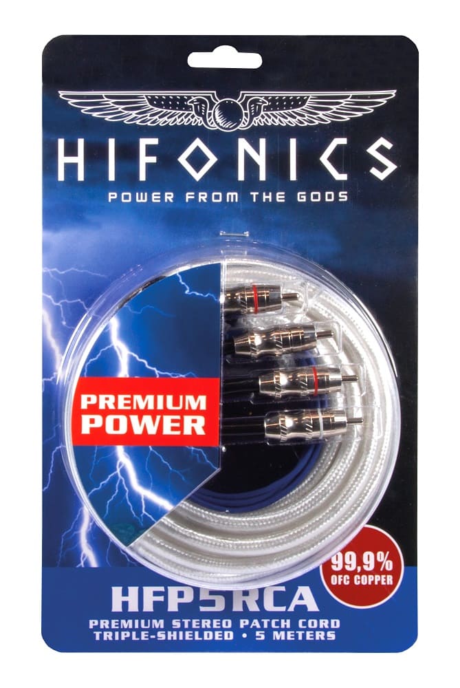 HiFonics HFP5RCA - 5 mètres