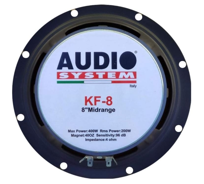 Système audio KF8 - 20cm Midbass