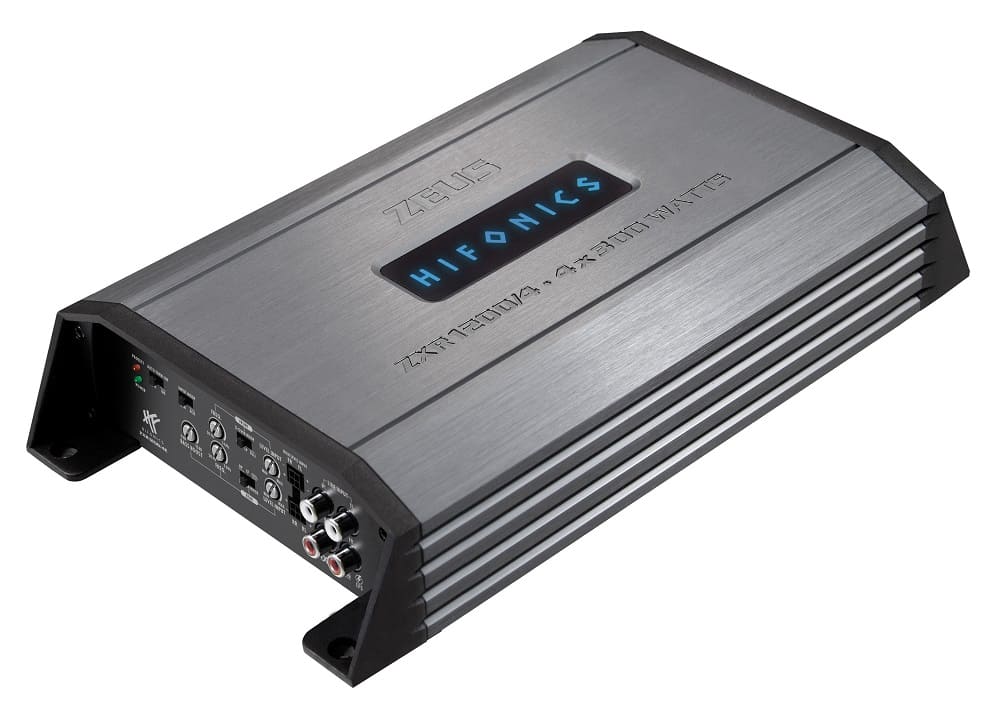 HiFonics ZXR1200/4E - Class D digital car 4-channel amplifier for
