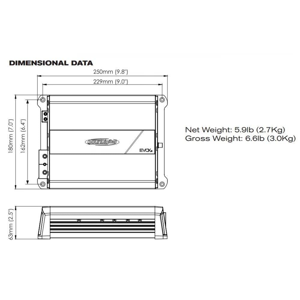 SounDigital 5000.1Evo X2 - Basshead Store