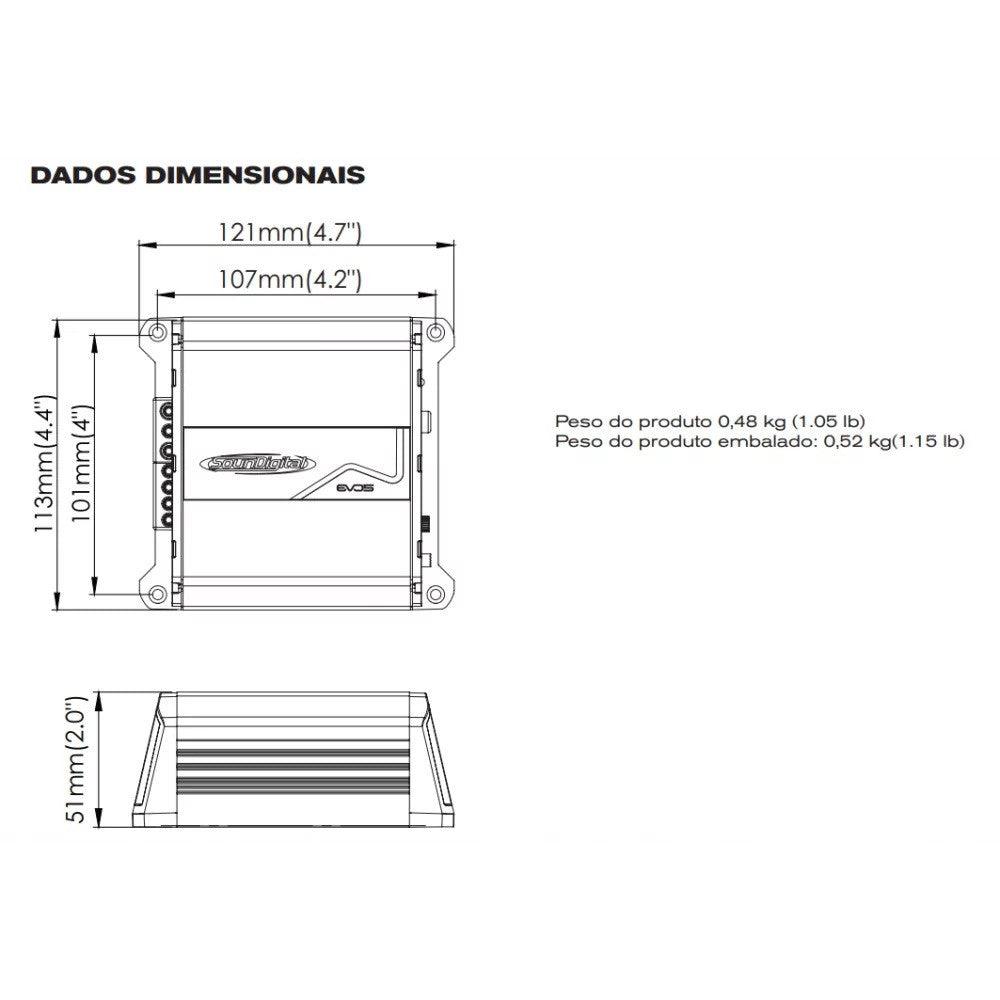 SounDigital 400.2 Evo 5.0 - Basshead Store