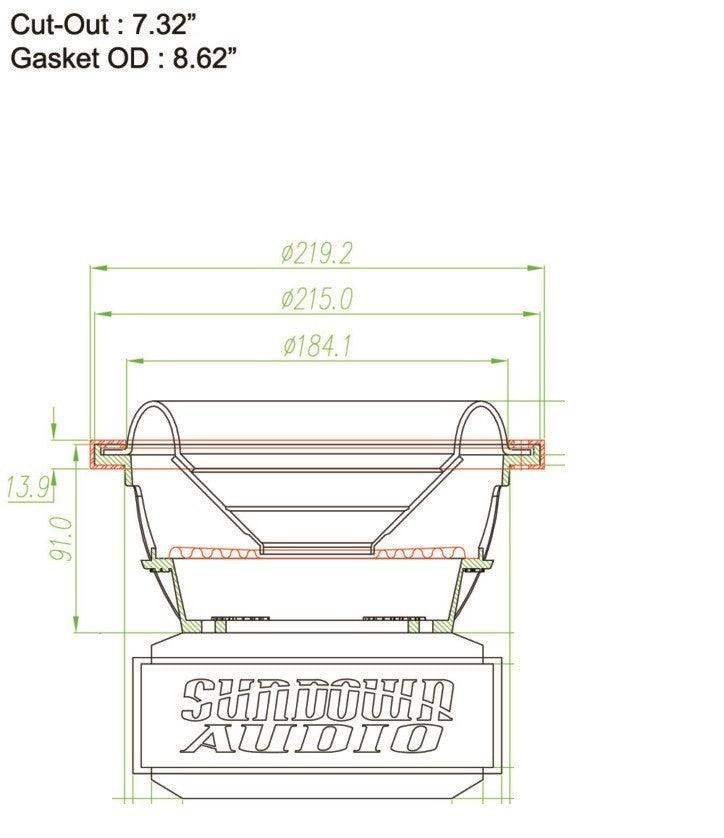 Sundown SA 8 V3 - Basshead Store