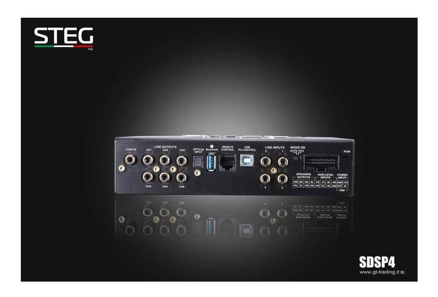 STEG SDSP-4 - Amplificatore a 4 canali