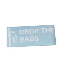 Drop The Bass Sticker 30 x 12cm - Basshead Store