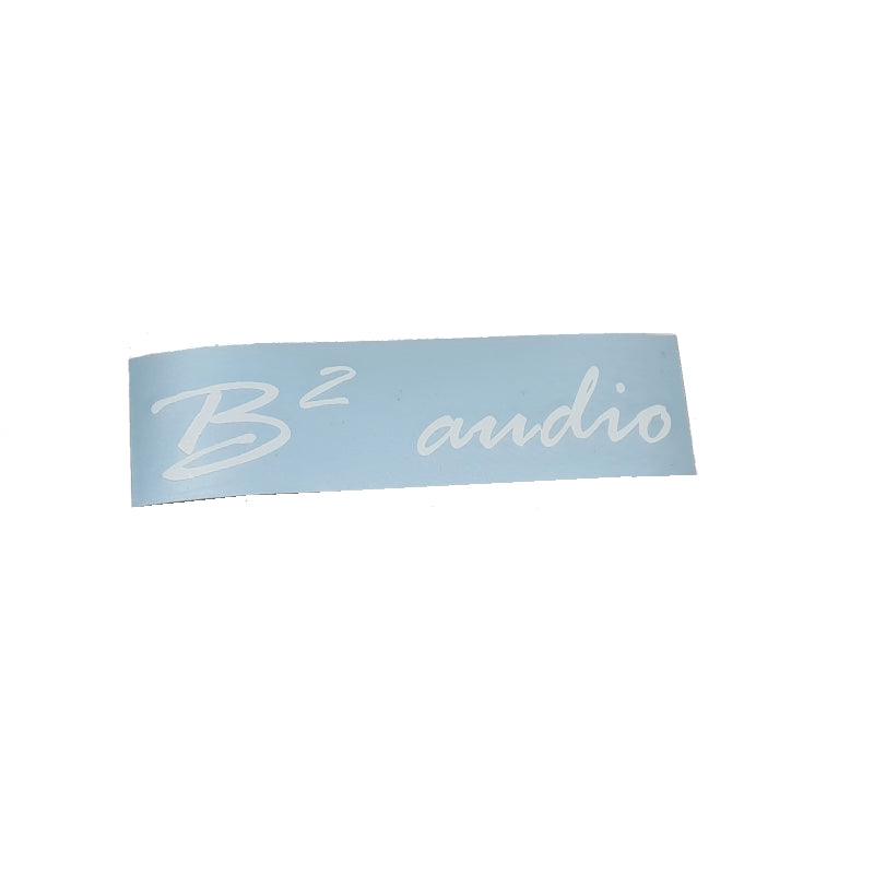 B² Audio Sticker 15 x 3 cm - Basshead Store