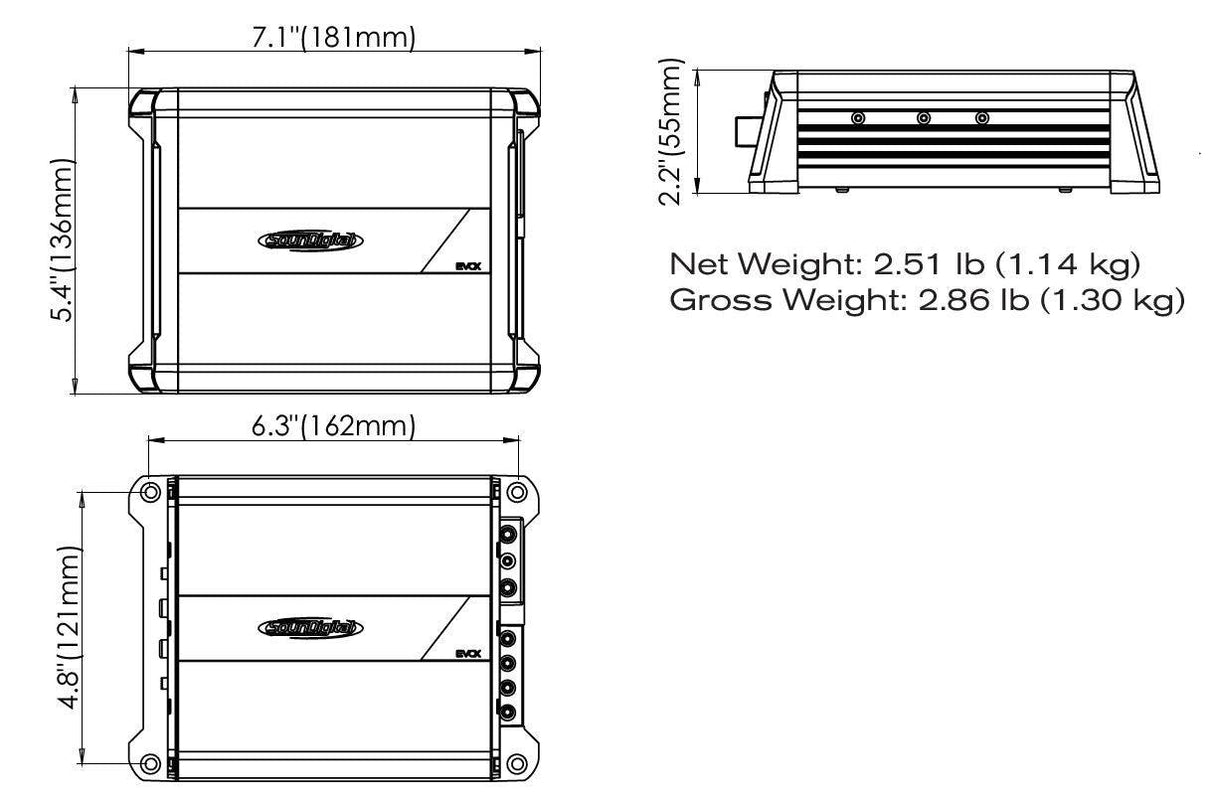 SounDigital 400.2Evo X - Basshead Store