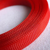 20mm² Gewebeschlauch Rot - Basshead Store