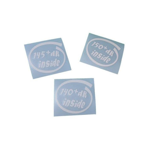 dB+ inside Sticker 10 x 9 cm - Basshead Store