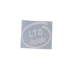 LTO Inside Sticker 10 x 9 cm - Basshead Store
