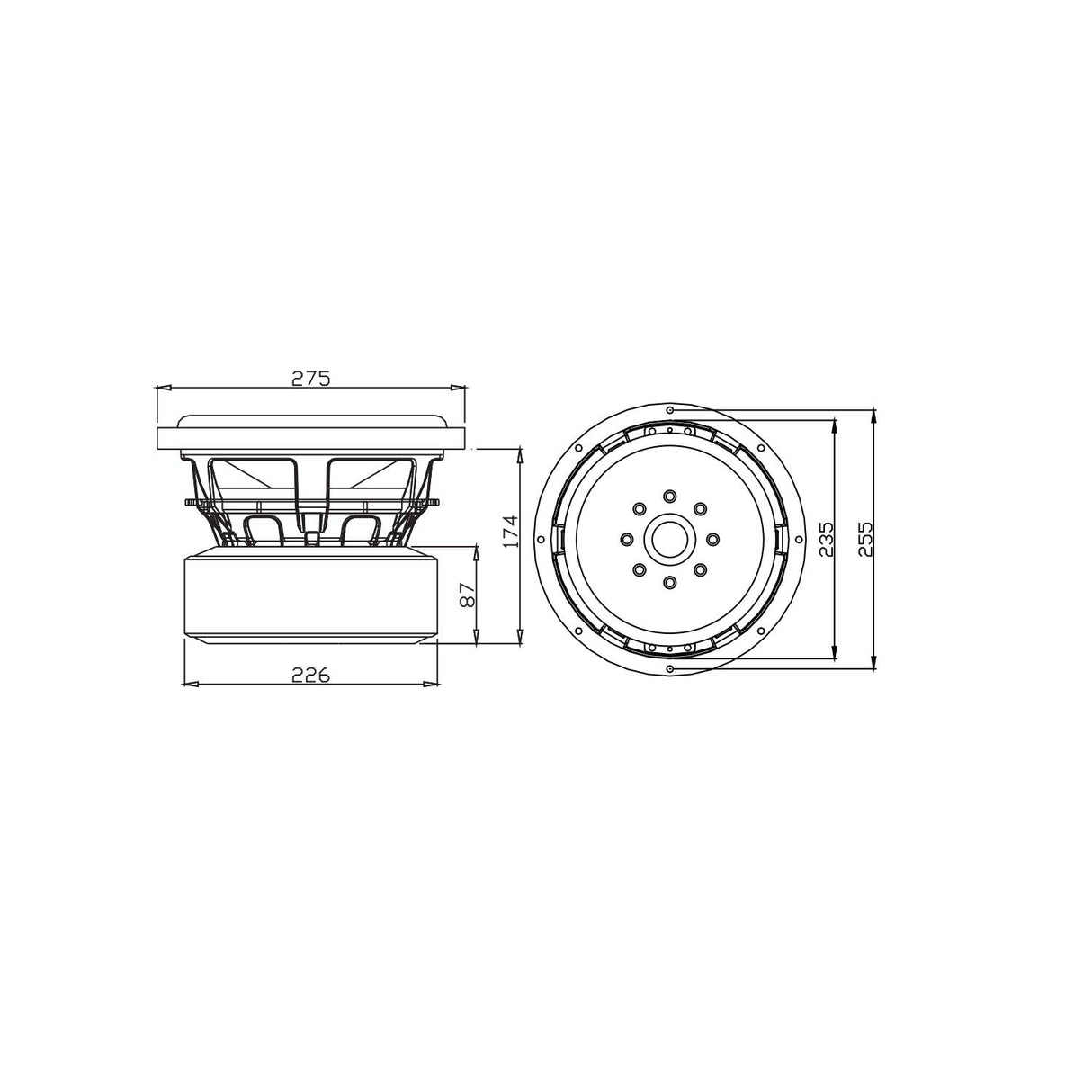 B² Audio RAGEXL10 v2 - Basshead Store